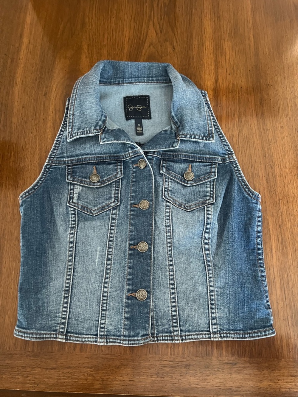 Jessica Simpson Denim Vest